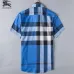 6Burberry Shirts for Men's Burberry Shorts-Sleeved Shirts #999492