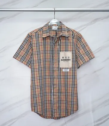 Burberry Shirts for Men's Burberry Shorts-Sleeved Shirts #999930479