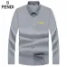 8Fendi Shirts for Fendi Long-Sleeved Shirts for men #A26584