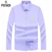 9Fendi Shirts for Fendi Long-Sleeved Shirts for men #A26584