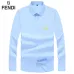 11Fendi Shirts for Fendi Long-Sleeved Shirts for men #A26584