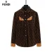 1Fendi Shirts for Fendi Long-Sleeved Shirts for men #A30918