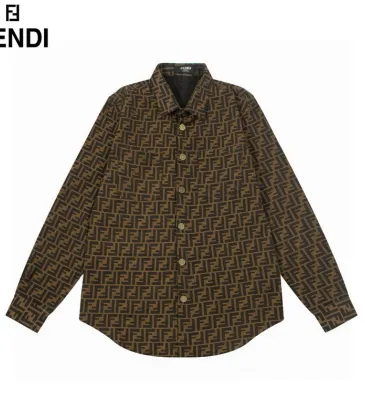 Fendi Shirts for Fendi Long-Sleeved Shirts for men #A49813