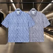 Fendi Shirts for Fendi Short-Sleeved Shirts for men #A51492