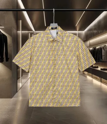 Fendi Shirts for Fendi Short-Sleeved Shirts for men #A51494