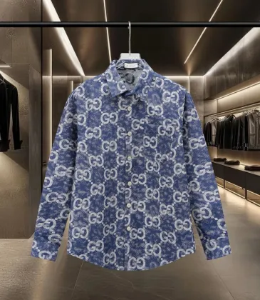 Gucci shirts for Gucci long-sleeved shirts for men #A49811