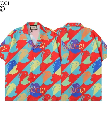 Gucci shirts for Gucci short-sleeved shirts for men #999931862