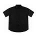 1Louis Vuitton Black short sleeve shirt for men #A41974