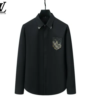 Louis Vuitton Shirts for Louis Vuitton long sleeved shirts for men #A30911