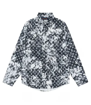 Louis Vuitton Shirts for Louis Vuitton long sleeved shirts for men EUR #A29077