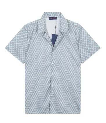 Louis Vuitton Shirts for Louis Vuitton short sleeved shirts for men #A37865