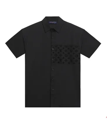 Louis Vuitton Shirts for Louis Vuitton short sleeved shirts for men #A50565