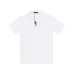 3Louis Vuitton Short sleeve shirts for men Black/White #A50047