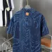 5Louis Vuitton short sleeved shirts for men Rippled denim shirt #A52988