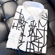 Prada Shirts for Prada long-sleeved shirts for men #A40486