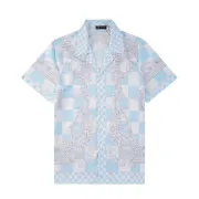 Versace Shirts for Versace Shorts-Sleeveds Shirts For Men #A36664