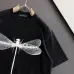 4Alexander McQueen T-shirts dragonfly Black/White #A46881