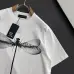 4Alexander McQueen T-shirts dragonfly Black/White #A46882