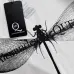 5Alexander McQueen T-shirts dragonfly Black/White #A46882