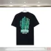 10Amiri T-shirts 270g Black/White #A53121