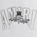 8Amiri T-shirts 270g Black/White #A53122
