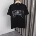 10Amiri T-shirts 270g Black/White #A53122