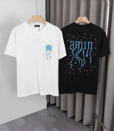 Amiri T-shirts 270g Black/White #A53123