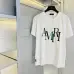 3Amiri T-shirts Big letters Black/White/Grey  #A46866