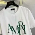 4Amiri T-shirts Big letters Black/White/Grey  #A46866