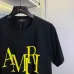 6Amiri T-shirts Big letters Black/White/Grey  #A46866