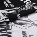 8Amiri T-shirts Black/White #A50908