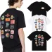1Amiri T-shirts Black/White #A52709