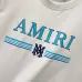 17Amiri T-shirts Blue logo #A46857