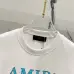 18Amiri T-shirts Blue logo #A46857
