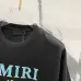 5Amiri T-shirts Blue logo #A46857