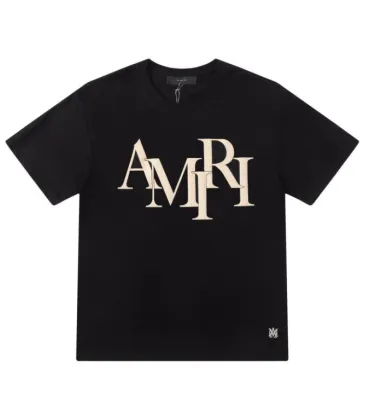Amiri T-shirts Blue/Black #A51681