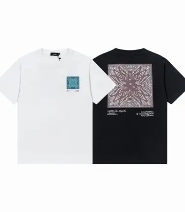 Amiri T-shirts Cashew Flower Black/White #A46864