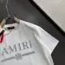 3Amiri T-shirts Crew Neck Black/White #A46850