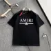8Amiri T-shirts Crew Neck Black/White #A46850