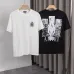 1Amiri T-shirts Front and back pattern printing letter logo embroidery 260g double yarn cotton fabric #A47346
