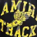 12Amiri T-shirts Gold letters logo #A46852