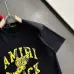 11Amiri T-shirts Gold letters logo #A46852