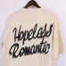 5Amiri T-shirts HOPELESS ROMANTIC printing T-shirts Black/White #A48500