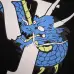 8Amiri T-shirts dragon Black/White #A46853