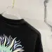 6Amiri T-shirts flame Black/White #A46858