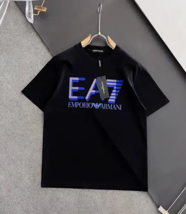 Armani T-Shirts for MEN Black/White printing #A46871