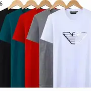 Armani T-Shirts for MEN Black/White/Red/Blue/Grey printing #A46870