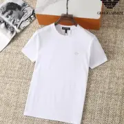 Armani T-Shirts for MEN Crew Neck Black/White/Khaki/Grey/Blue Printing #A46468