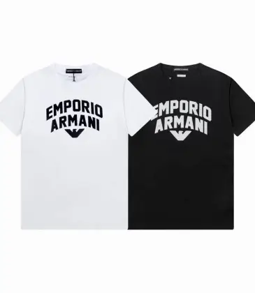 Armani T-Shirts for MEN emporio Black/White #A46872