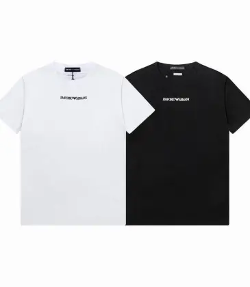 Armani T-Shirts for MEN emporio Black/White #A46879